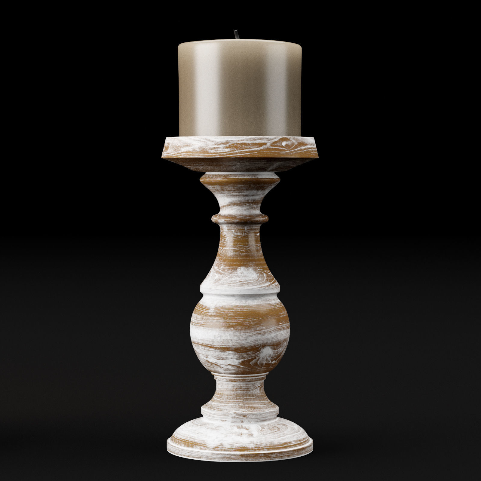 candlestick full set 3D model_35
