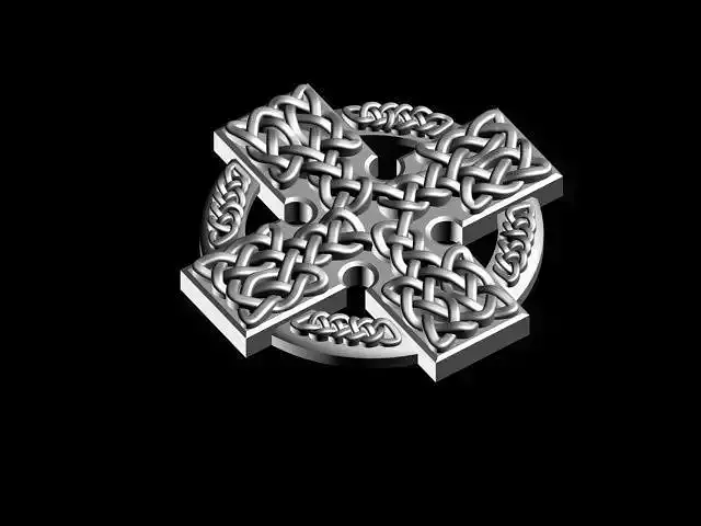 Celtic knot 3D print model