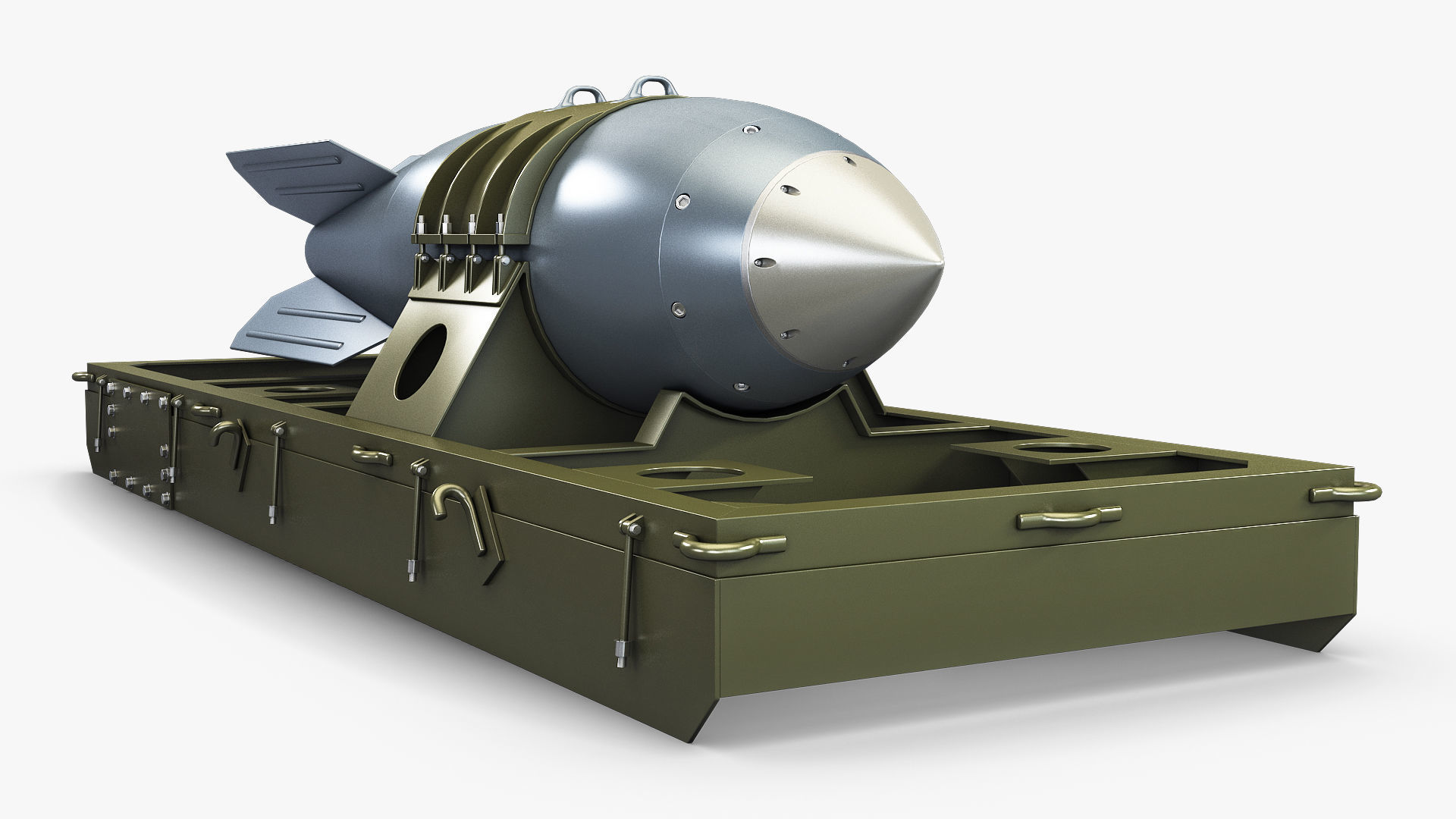 Nuclear Aerial Bomb v 1 3D model_1