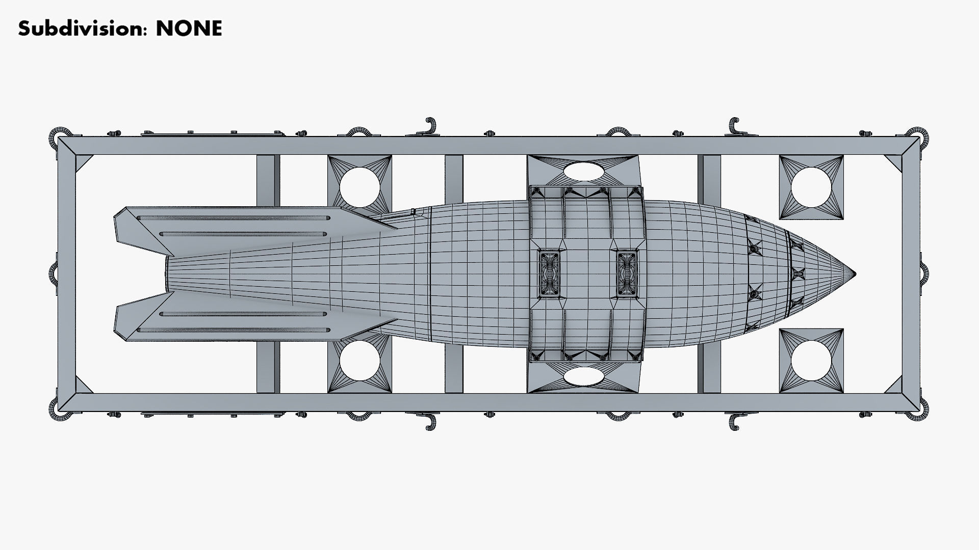 Nuclear Aerial Bomb v 1 3D model_20