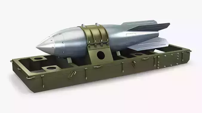 Nuclear Aerial Bomb v 1 3D model
