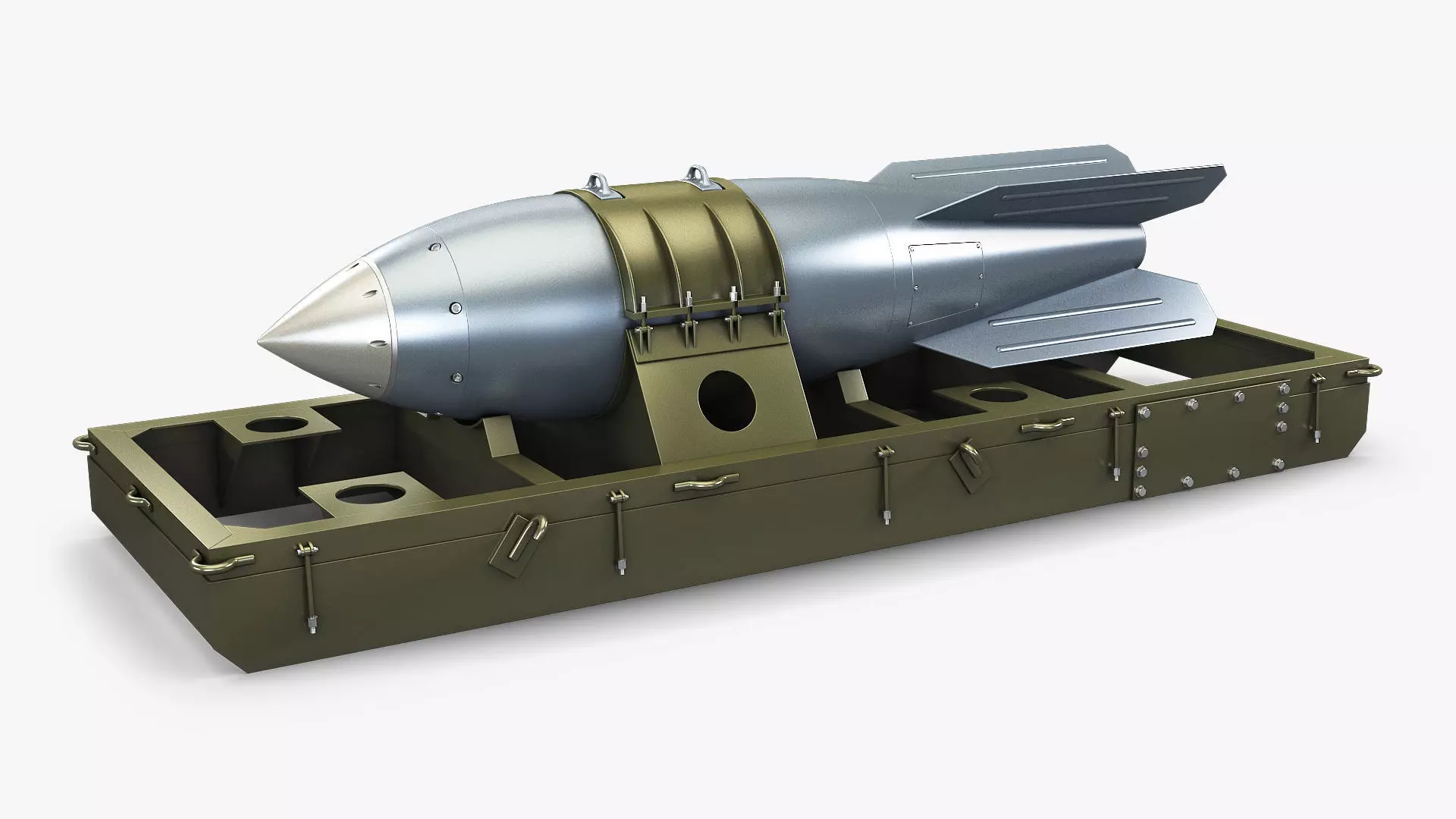 Nuclear Aerial Bomb v 1 3D model_0