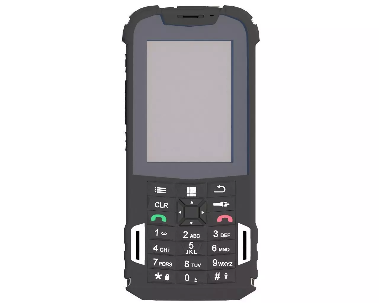 Phone rugged mobile 3D model_0
