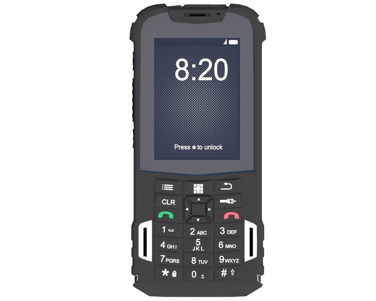 Phone rugged mobile 3D model_4