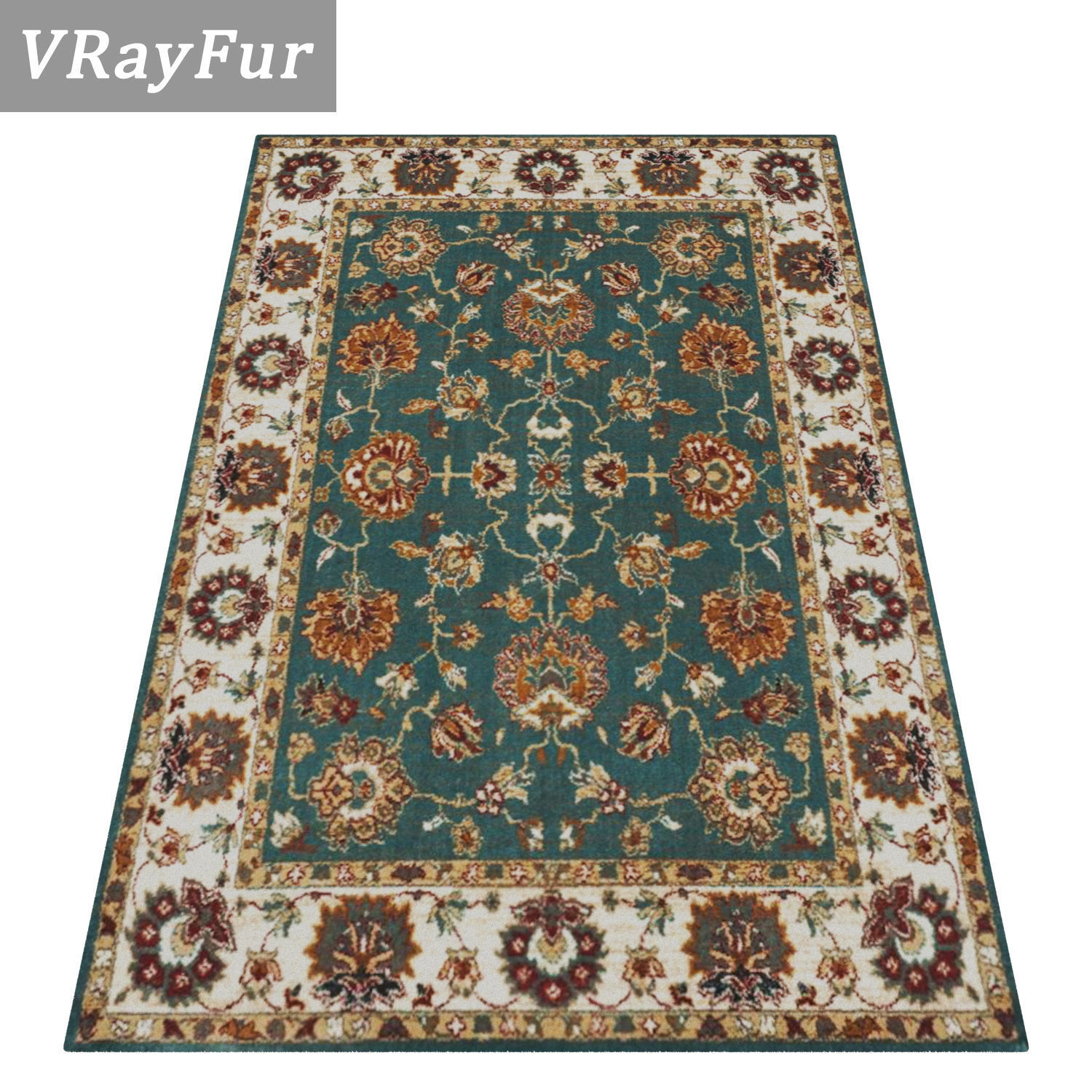 Rug Set 458 3D model_2