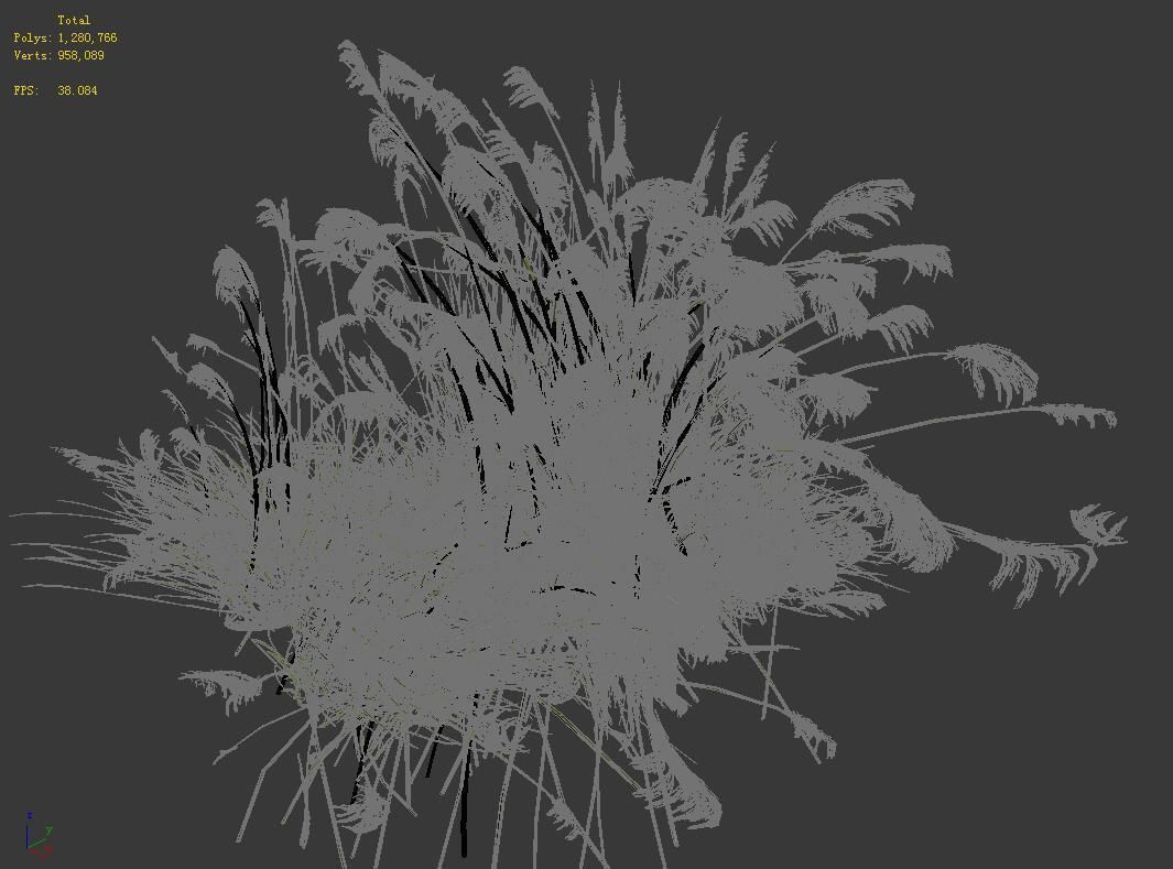 Lakeside Plants - Reed 04 3D model_4