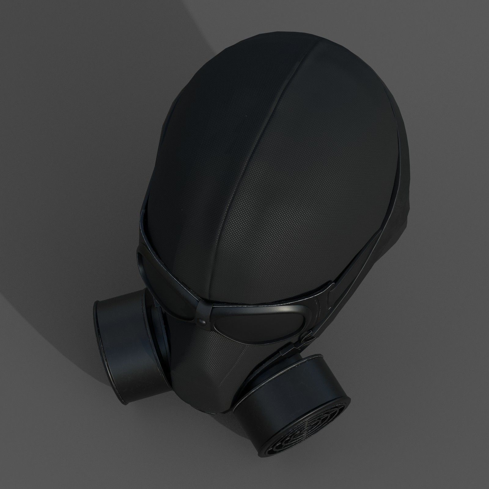 Helmet scifi military combat 3d futuristic technology  Low-poly 3D model_11