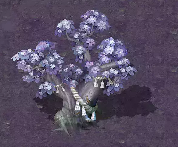 Cartoon hell - soul Flower tree 04