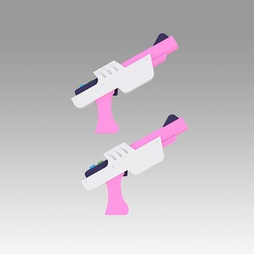 League of Legends LOL Arcade Miss Fortune Two  Weapon Cosplay 3D print model