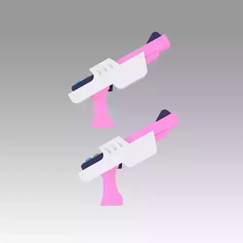 League of Legends LOL Arcade Miss Fortune Two  Weapon Cosplay 3D print model