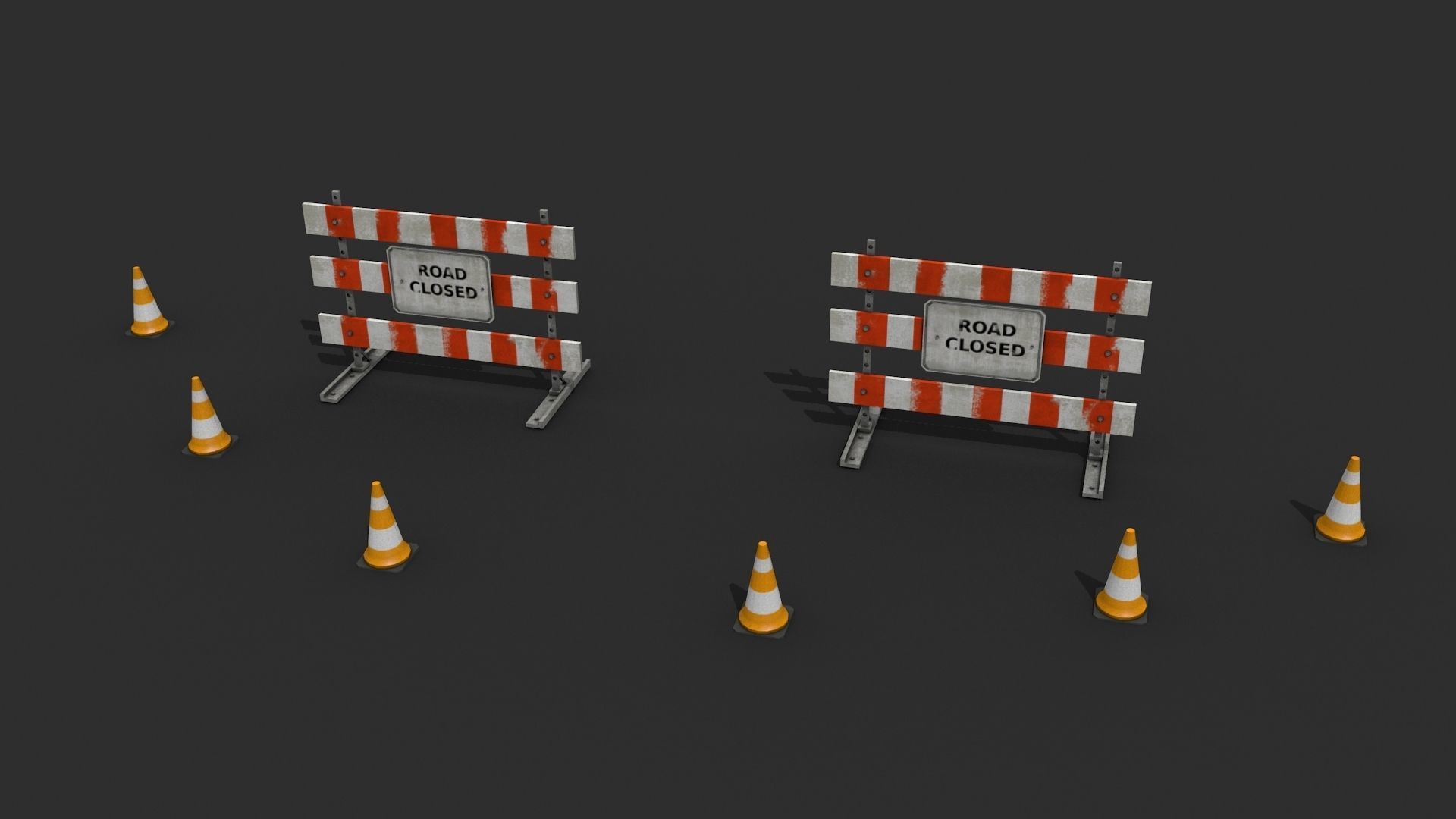 FPS Map Props - Game Assets Low-poly 3D model_9
