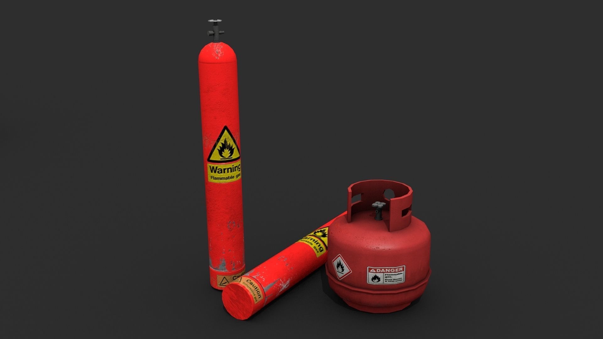 FPS Map Props - Game Assets Low-poly 3D model_16