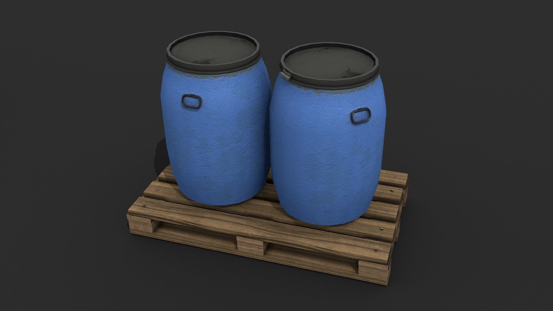 FPS Map Props - Game Assets Low-poly 3D model_4