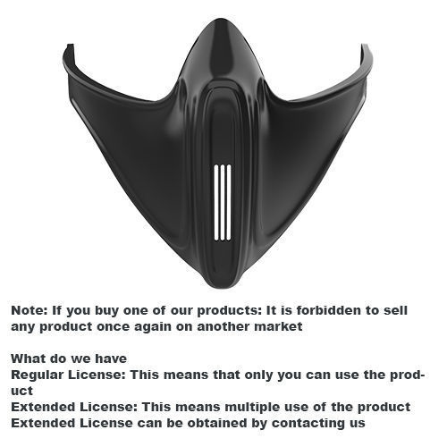 COVID-19 Mask 3D print model_3