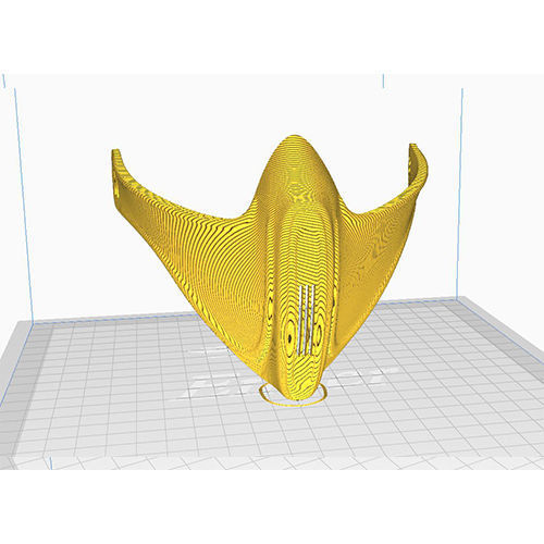 COVID-19 Mask 3D print model_4