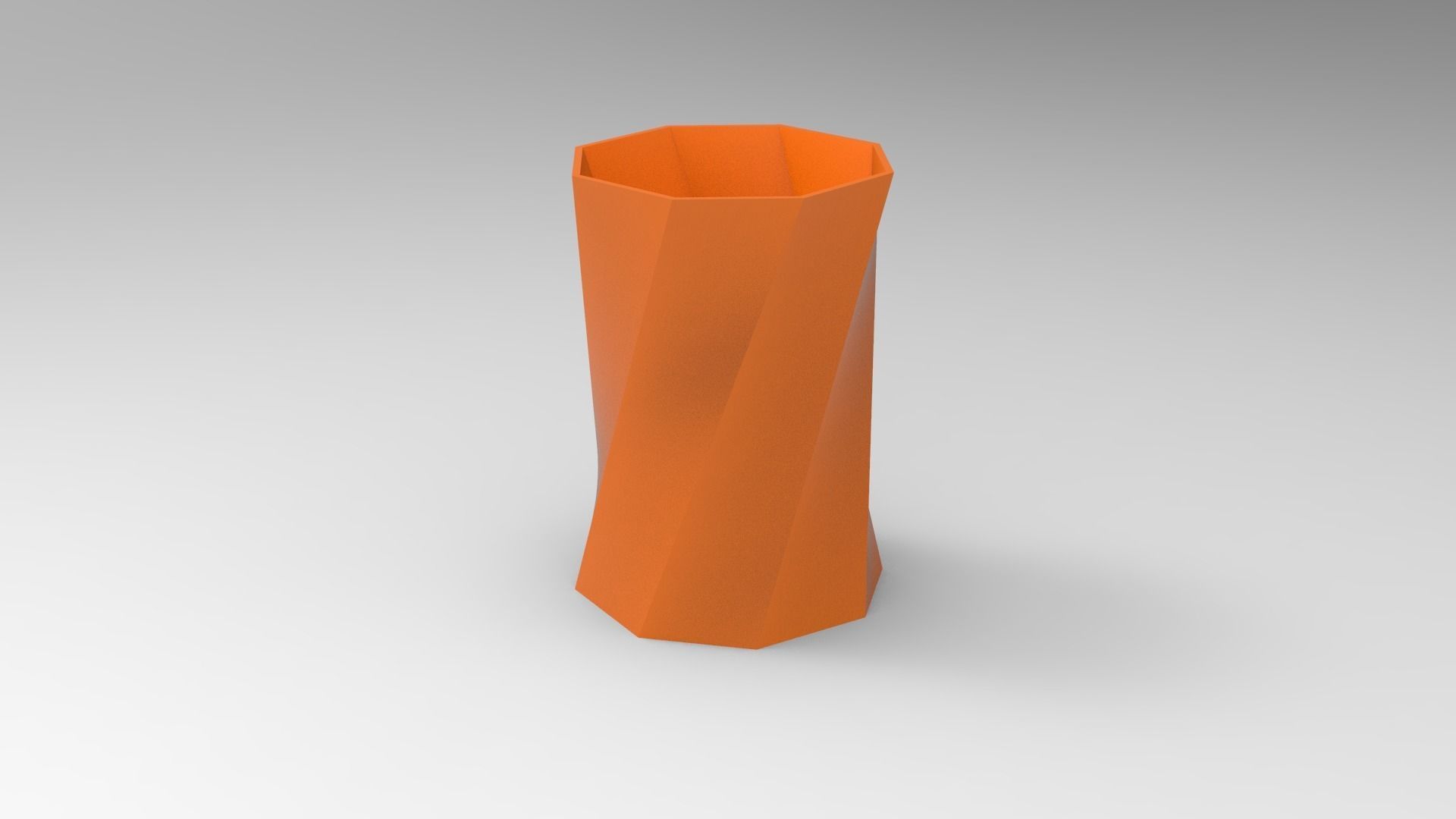 Pen holder 3D print model_1