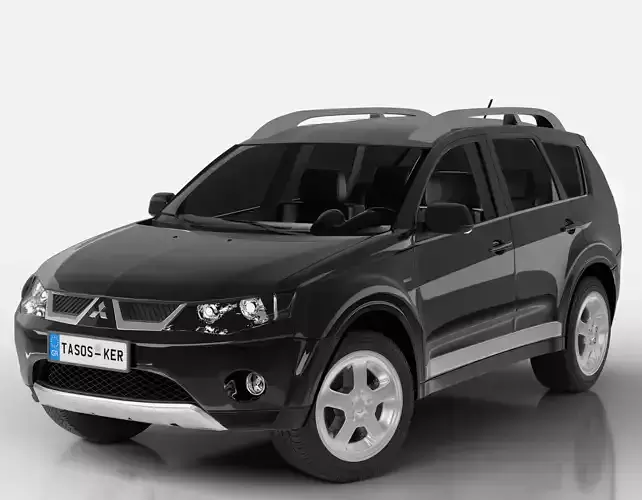Mitsubishi Outlander 2008 3D model
