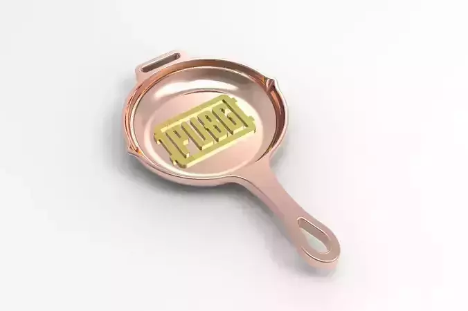 PUBG pan 3D print model