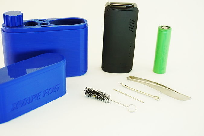 XVAPE FOG VAPORIZER CASE TRAVEL KIT ODOURLESS 3D print model