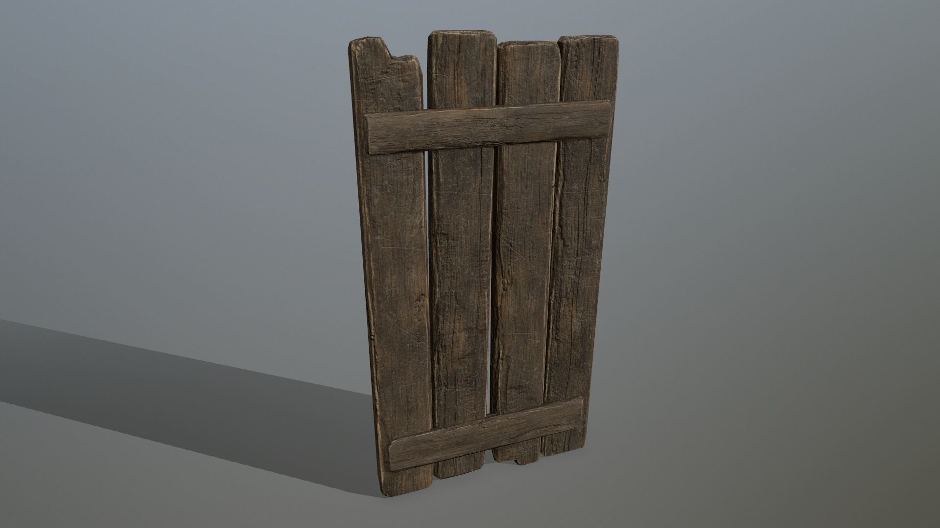 woods and ropes Low-poly 3D model_12