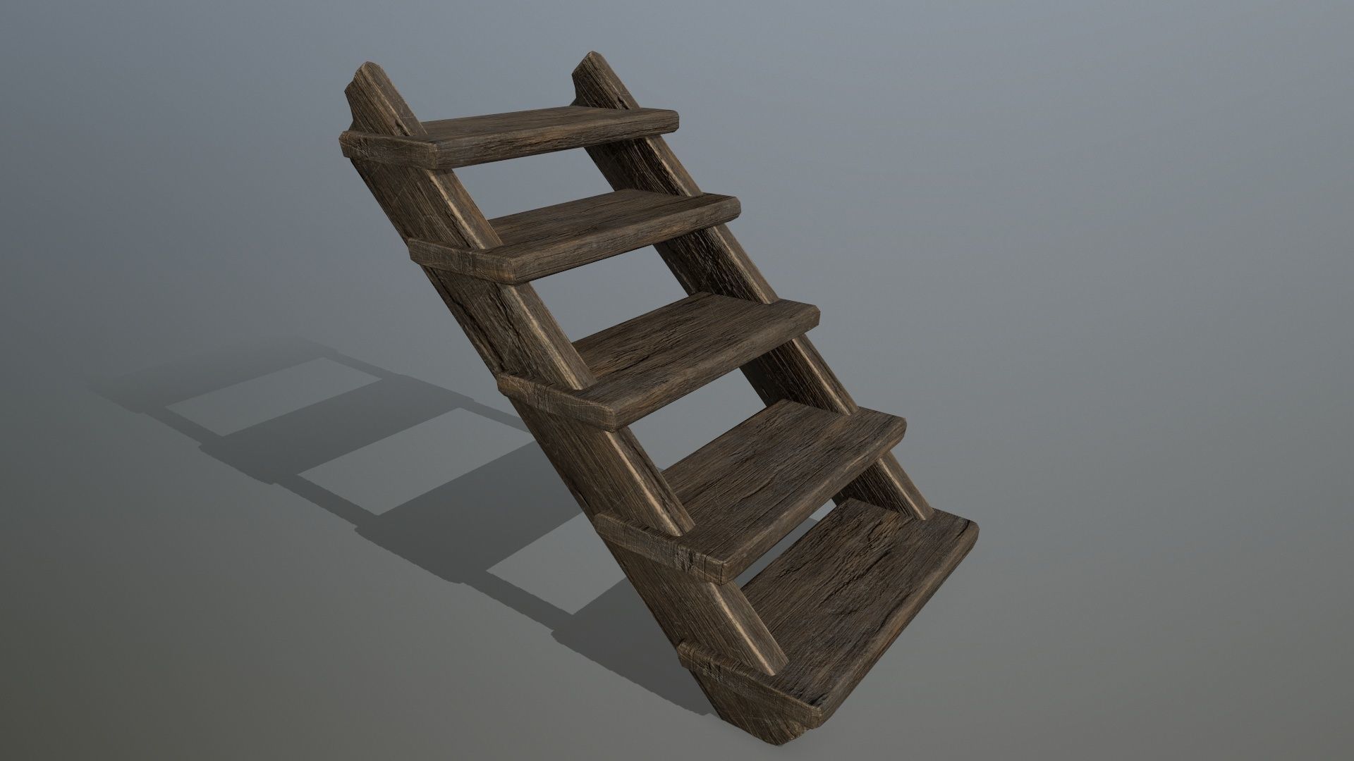woods and ropes Low-poly 3D model_24