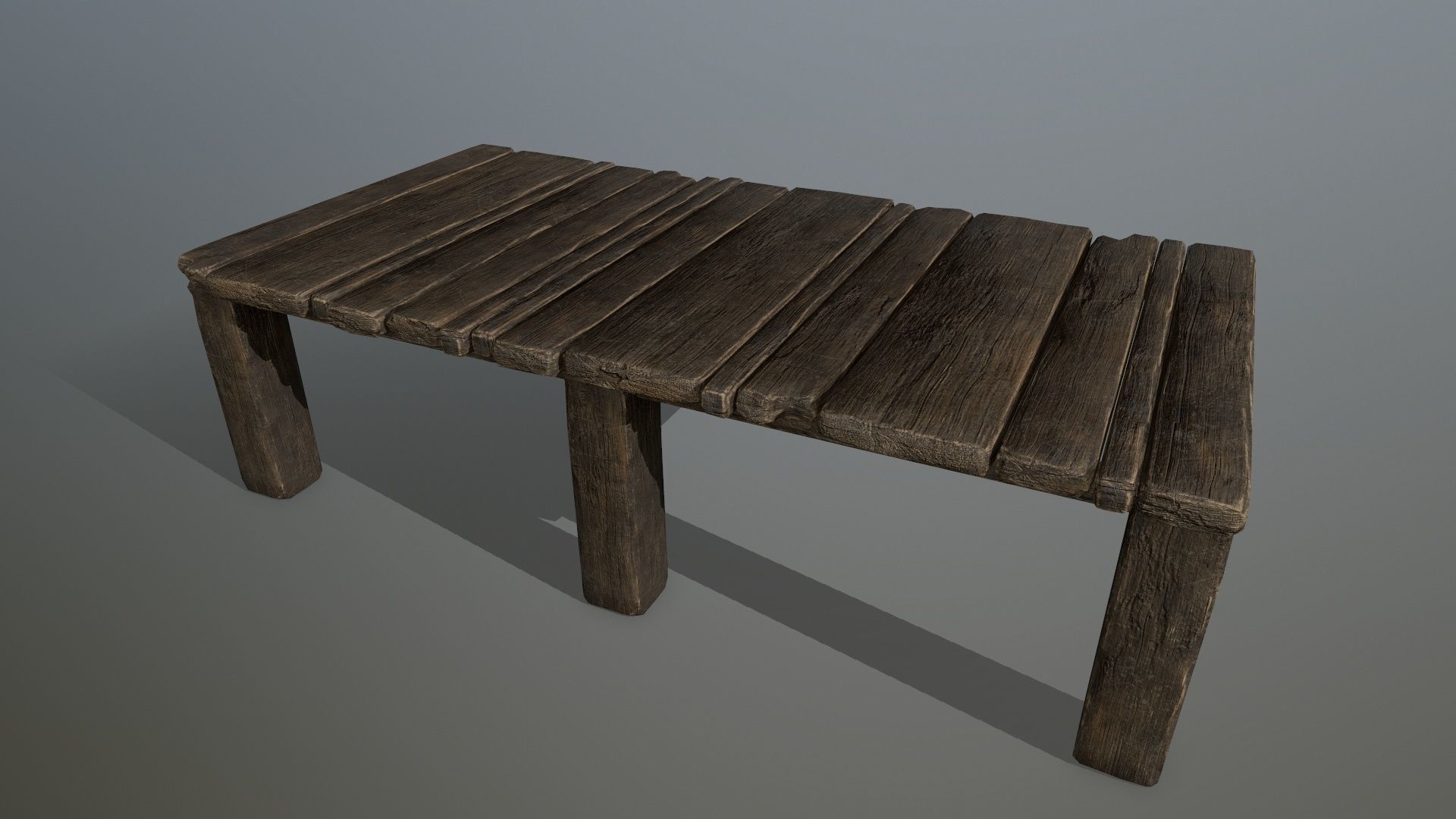 woods and ropes Low-poly 3D model_21