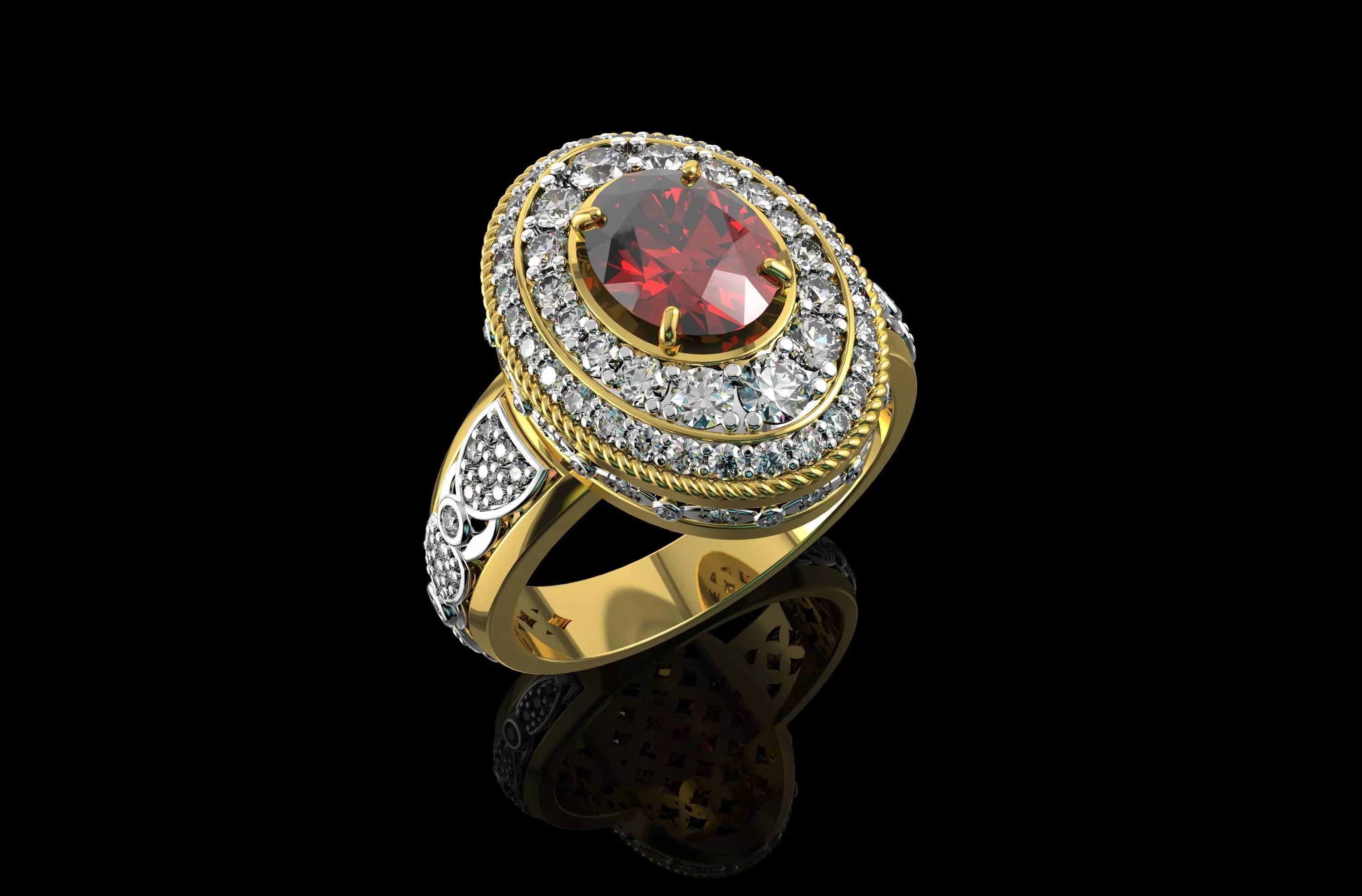 Gold N763 3D print model