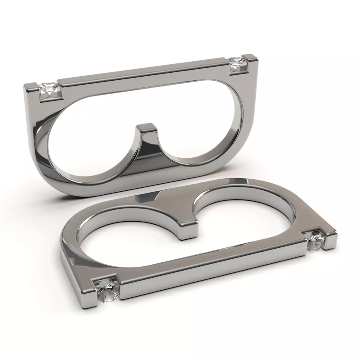 DOUBLE RING 3D print model_0