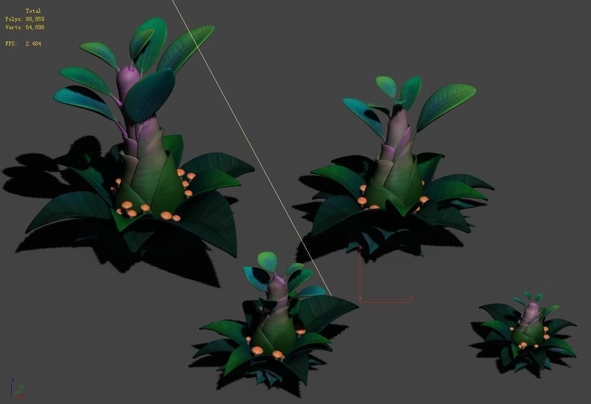 Cartoon Sky City - Chaotian Jing 3D model_1