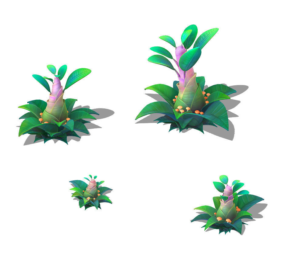 Cartoon Sky City - Chaotian Jing 3D model_3