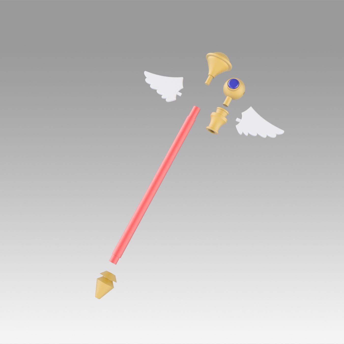 Neon Genesis Evangelion EVA Christmas Ayanami Rei Staves  3D print model_9