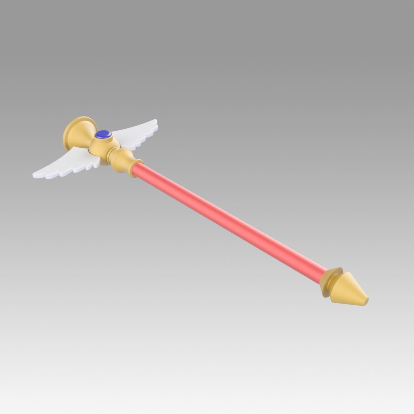 Neon Genesis Evangelion EVA Christmas Ayanami Rei Staves  3D print model_8