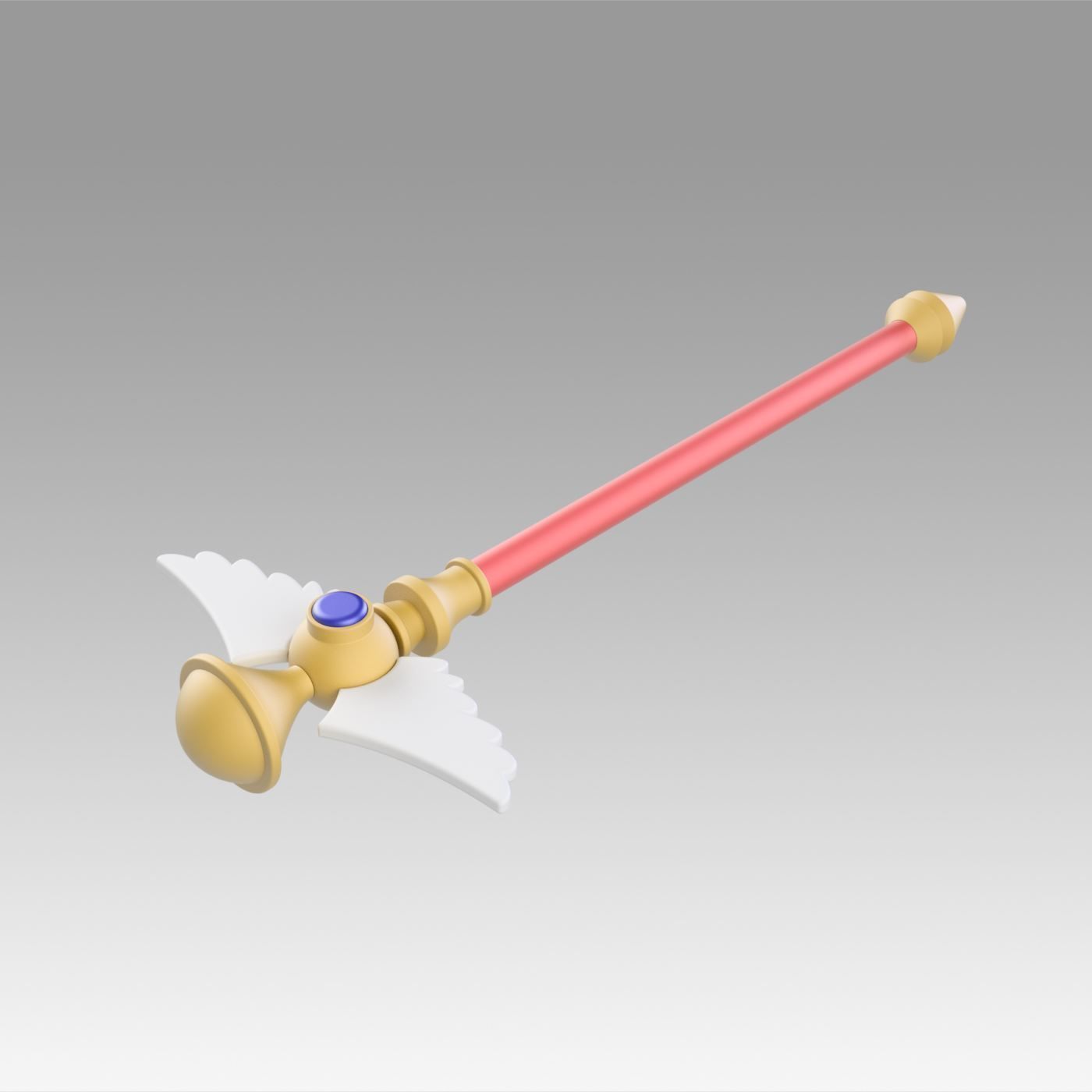 Neon Genesis Evangelion EVA Christmas Ayanami Rei Staves  3D print model_6