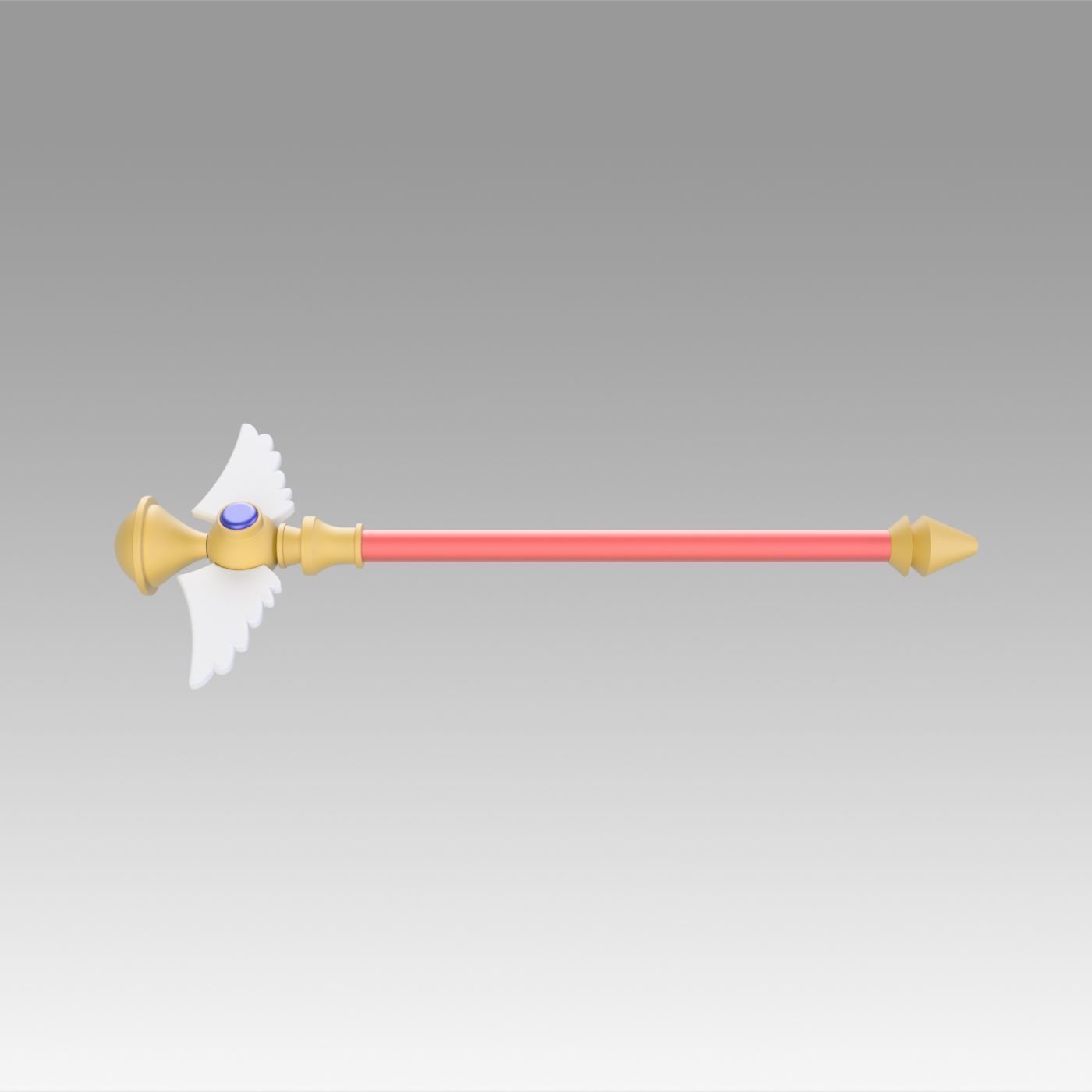 Neon Genesis Evangelion EVA Christmas Ayanami Rei Staves  3D print model_7