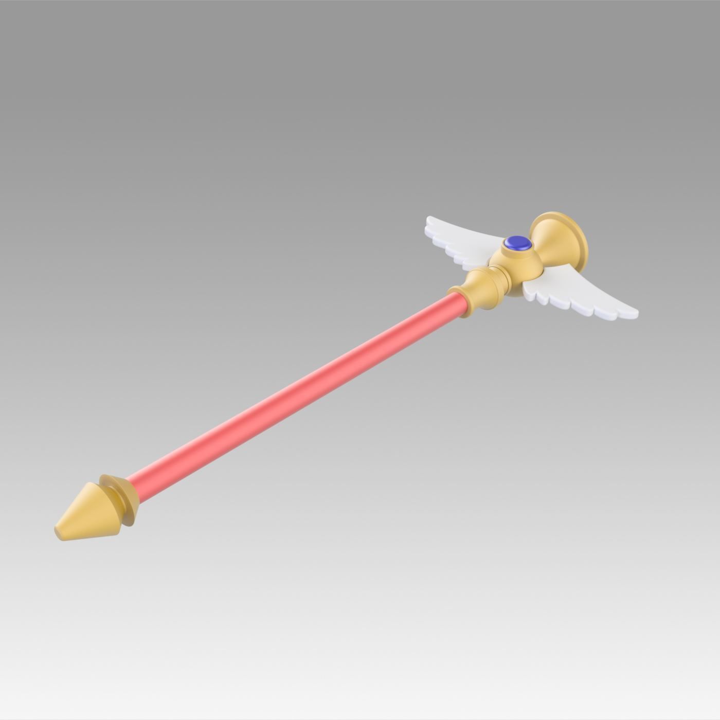 Neon Genesis Evangelion EVA Christmas Ayanami Rei Staves  3D print model_2