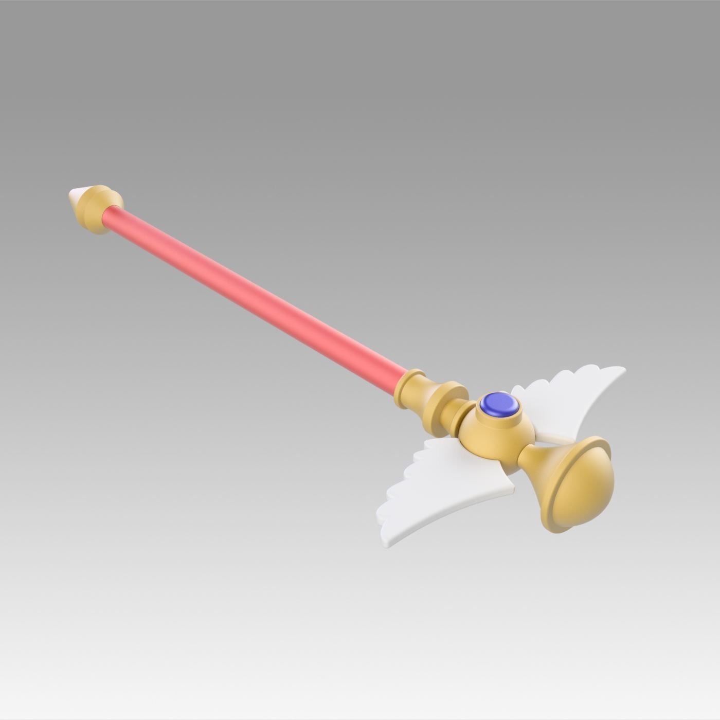 Neon Genesis Evangelion EVA Christmas Ayanami Rei Staves  3D print model_4