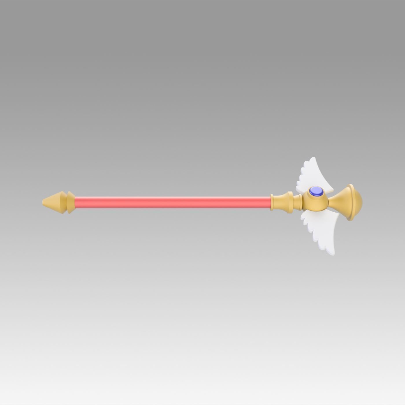 Neon Genesis Evangelion EVA Christmas Ayanami Rei Staves  3D print model_3