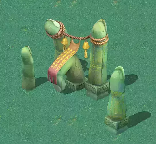 Cartoon sky city - like fingerprints