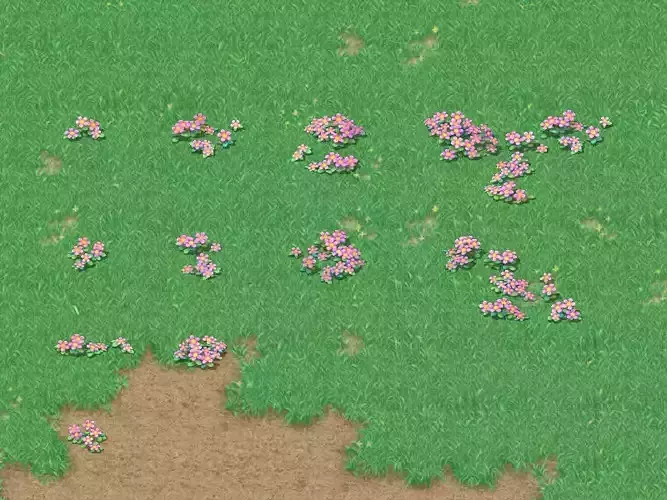 Cartoon Sky City - Xianjie Wildflowers 01