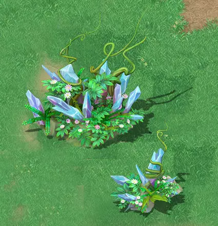 Cartoon Sky City - Nether Suspension Stone 3D model_0