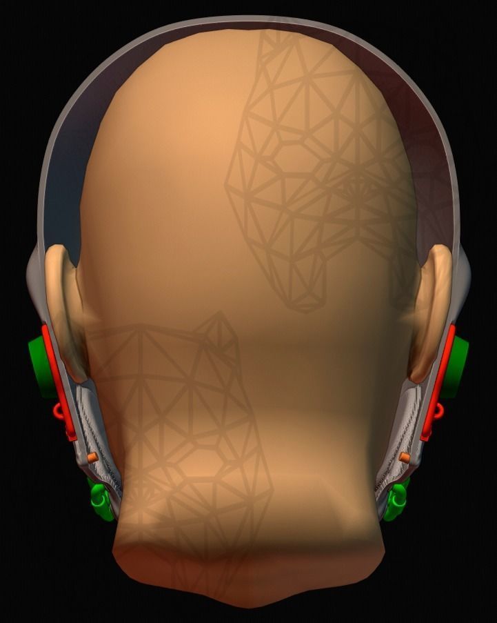 Black Kroenen Mask 3D print model_8