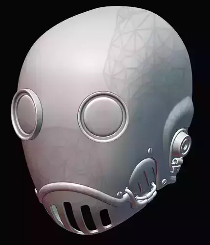 Black Kroenen Mask 3D print model