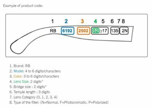 RAY BAN 4105 WAYFARER PART BRIDGE NOSE HINGE size 50 3D print model_1