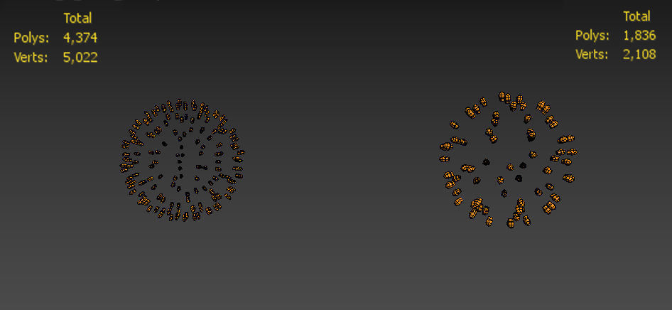 Corona Virus Low-poly 3D model_8