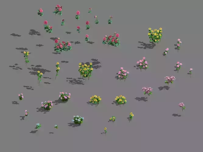 Daughter village - plant flowers