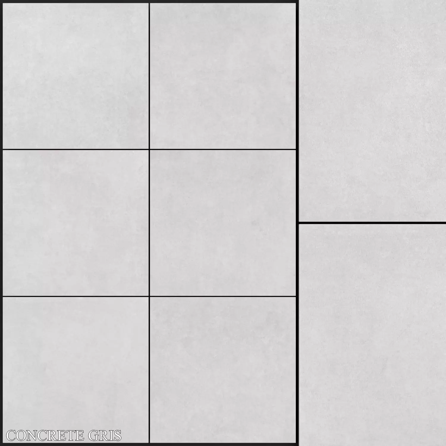 Keros Concrete Gris 3D model