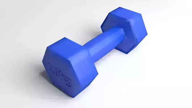Fixed-weight dumbbell 2 kg