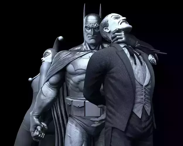 Batman interrupted  3D print model