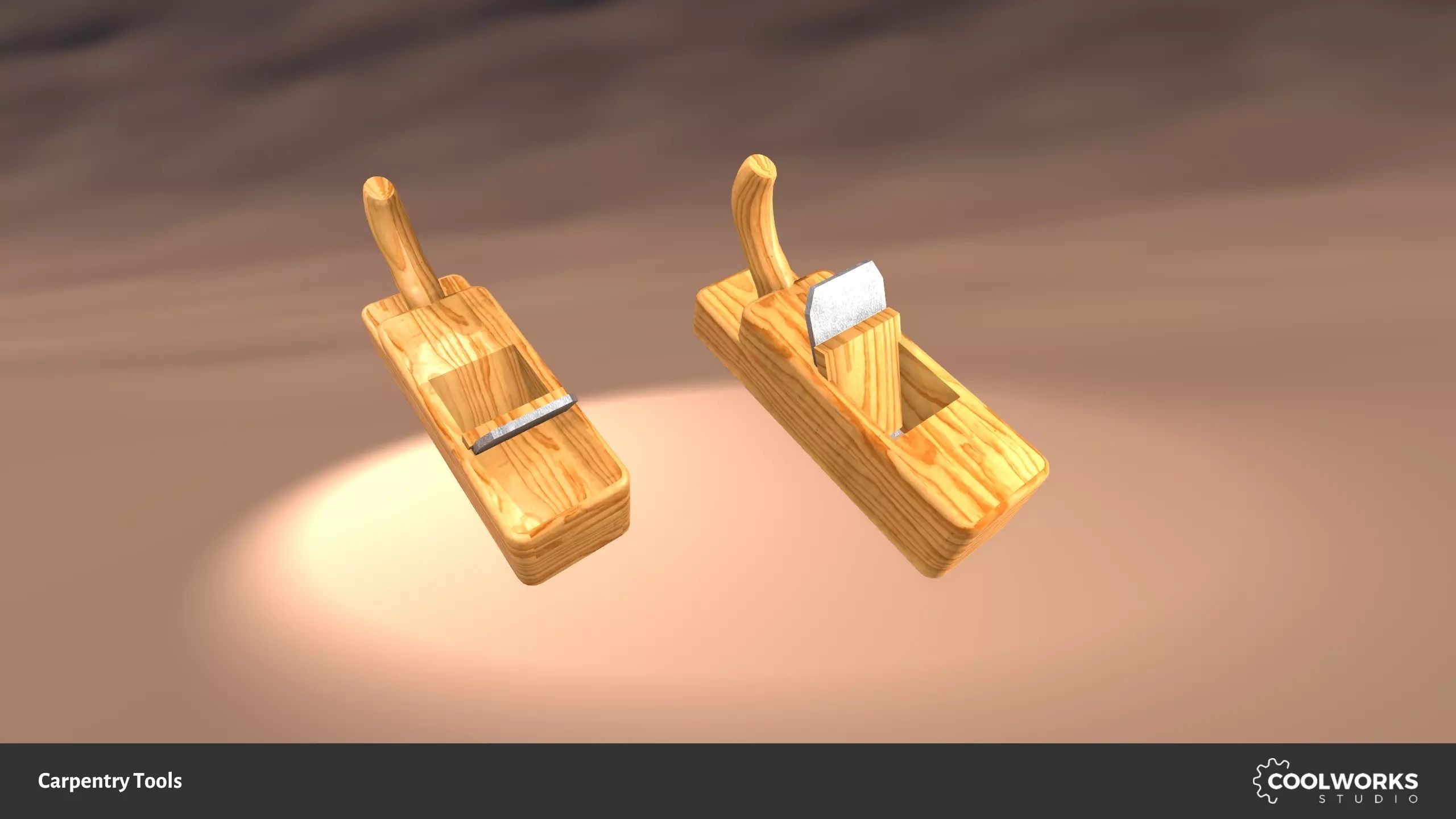 Carpentry Tools Free low-poly 3D model_5