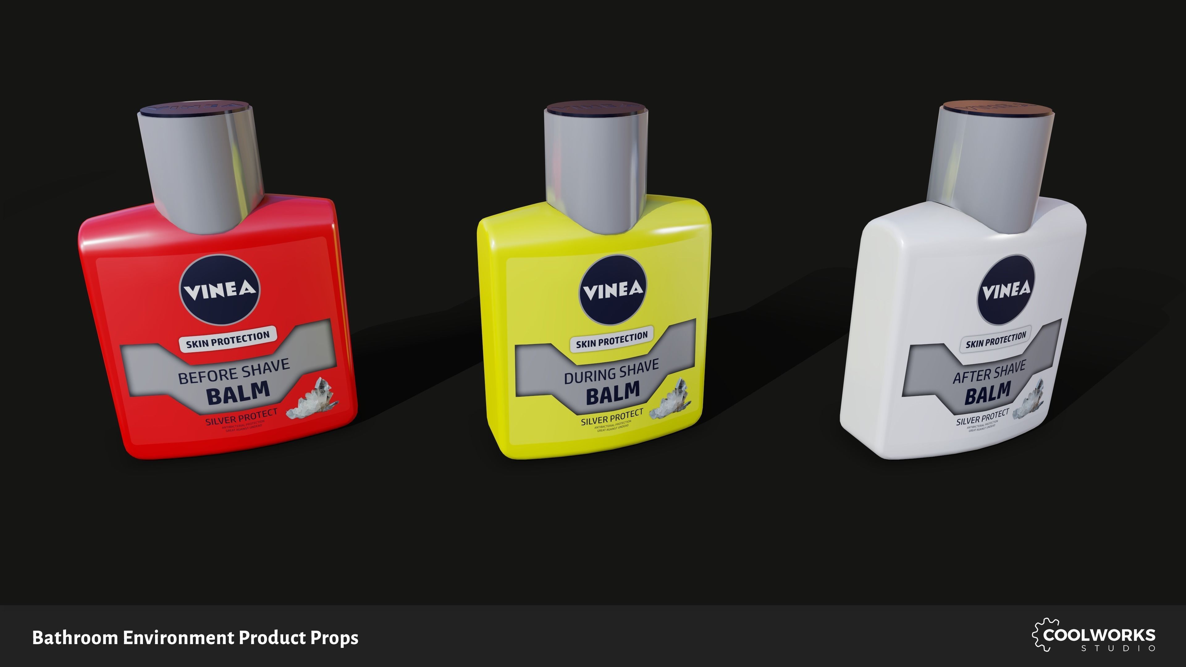 Bathroom Environment Product Props Low-poly 3D model_84